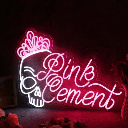 Pink Cemenl Custmo Led Neon Sign - Shineneon