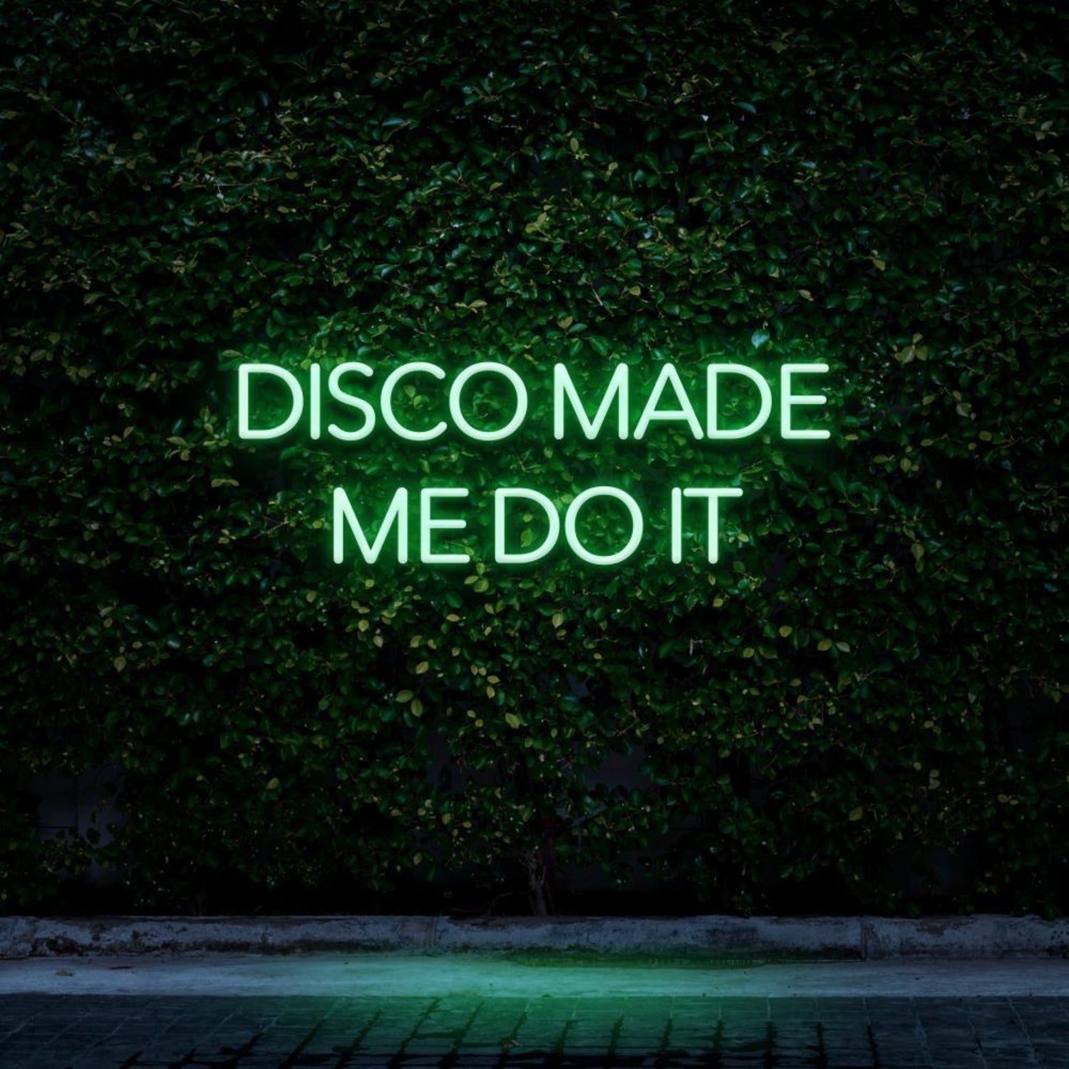 Pink Disco Made Me Do It Led Neon Sign For Outdoor Nightclub Decor | Shineneon