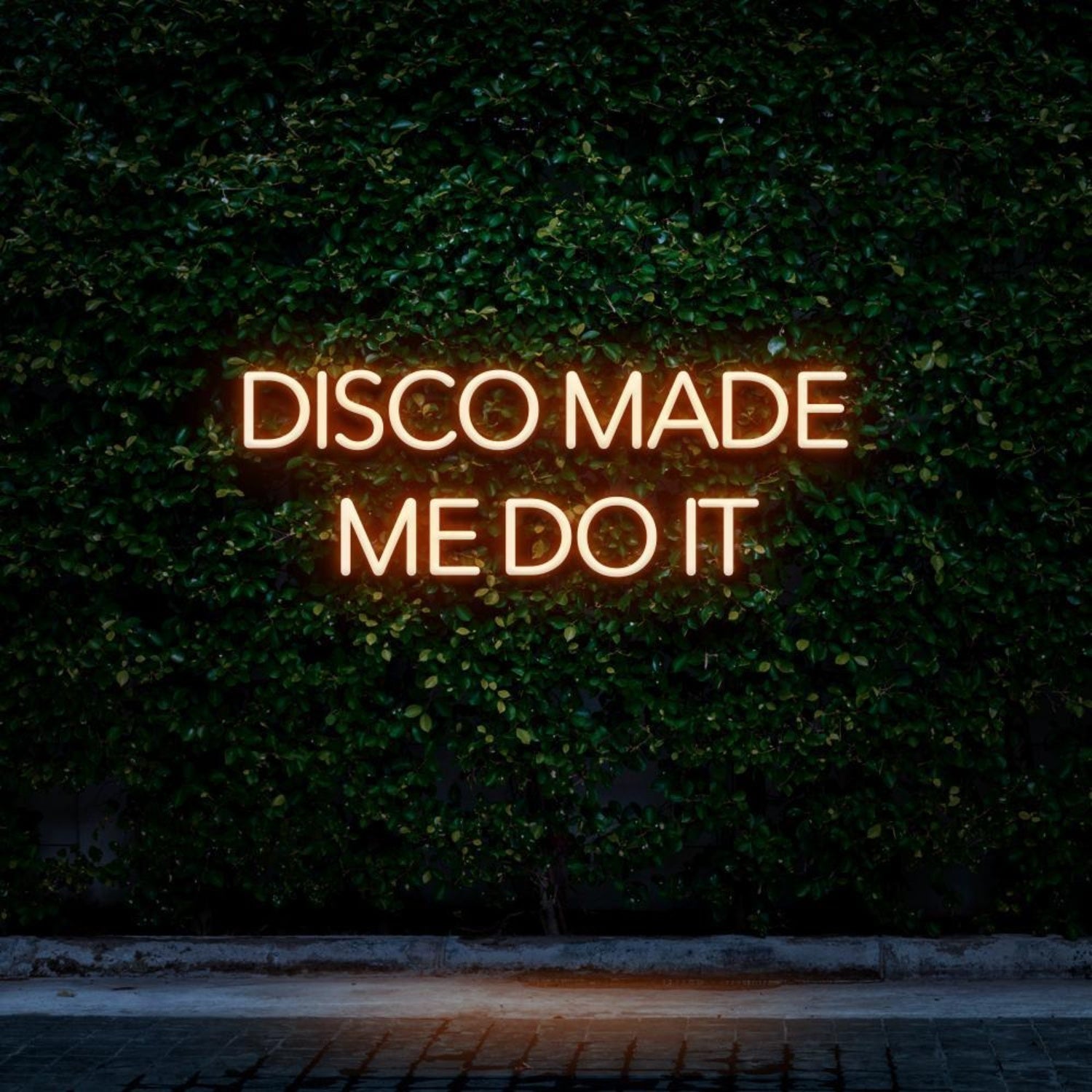Pink Disco Made Me Do It Led Neon Sign For Outdoor Nightclub Decor | Shineneon