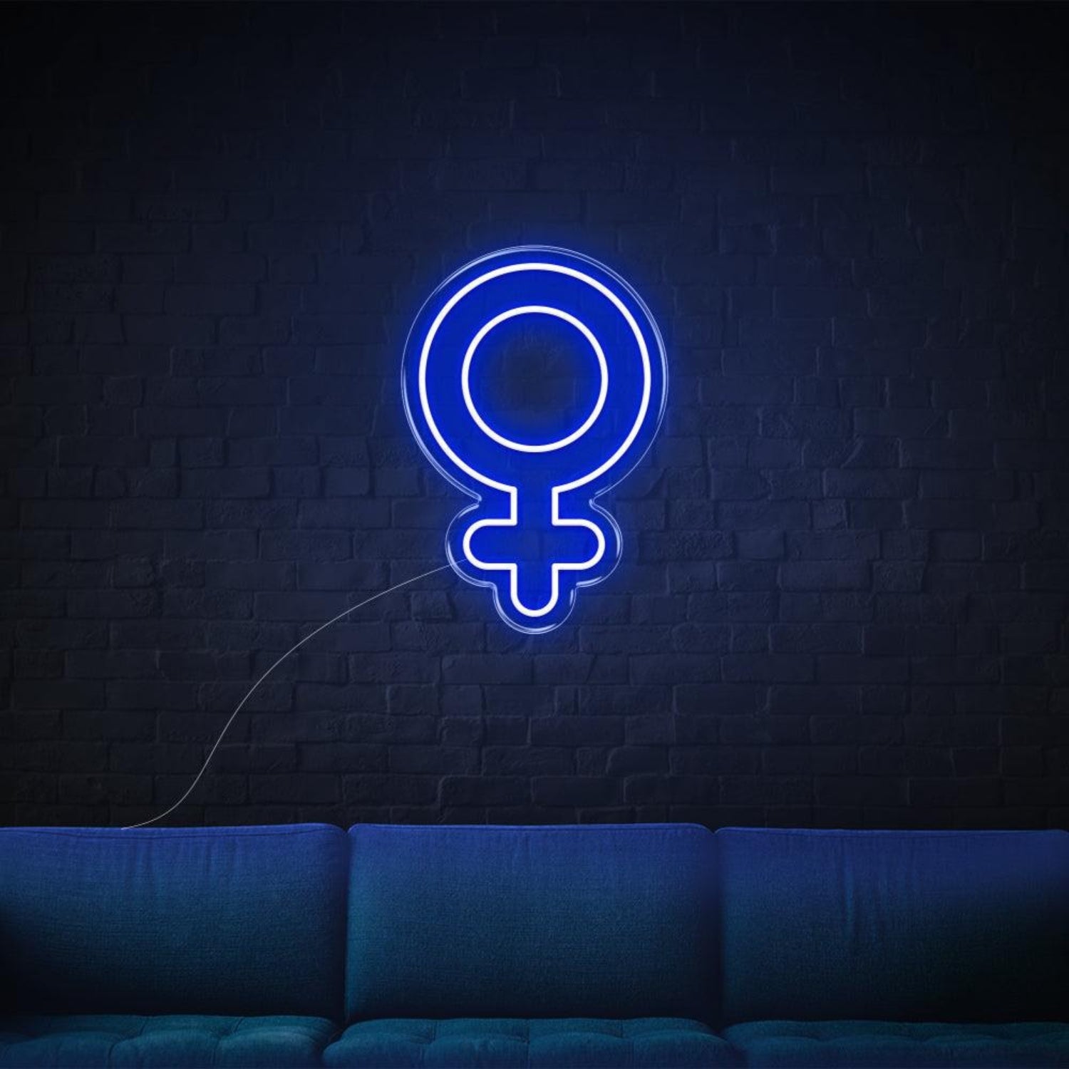 Pink Female Symbol Led Neon Sign For Bedroom Studio Wall Art | Shineneon