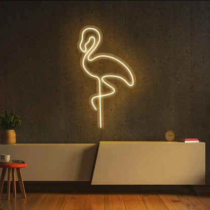 Pink Flamingo Led Neon Sign For Home Decor | Shineneon
