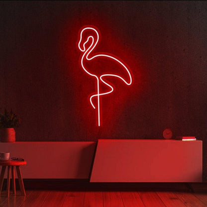 Pink Flamingo Led Neon Sign For Home Decor | Shineneon