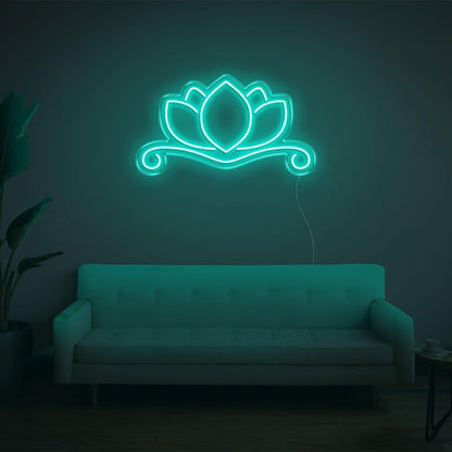 Pink Lotus Flower Led Neon Sign For Modern Home Decor | Shineneon