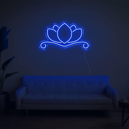 Pink Lotus Flower Led Neon Sign For Modern Home Decor | Shineneon