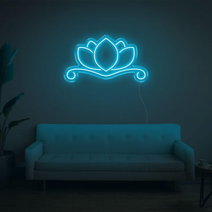 Pink Lotus Flower Led Neon Sign For Modern Home Decor | Shineneon