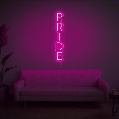 Pink Pride Text Led Neon Sign For Home Decor Wall Art | Shineneon