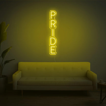Pink Pride Text Led Neon Sign For Home Decor Wall Art | Shineneon