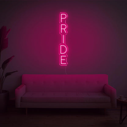 Pink Pride Text Led Neon Sign For Home Decor Wall Art | Shineneon