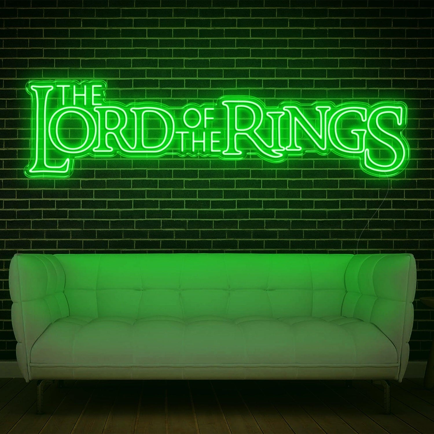 Pink Retro Script The Lord Of The Rings Led Neon Sign For Home Decor | Shineneon