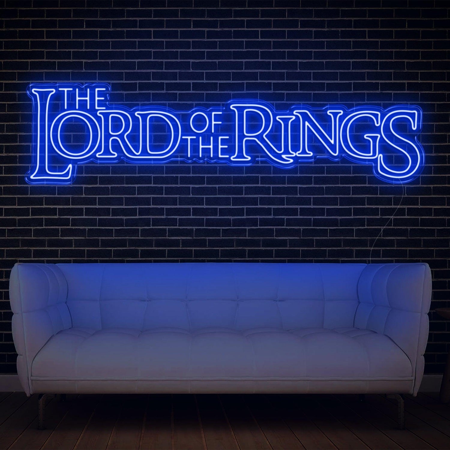 Pink Retro Script The Lord Of The Rings Led Neon Sign For Home Decor | Shineneon