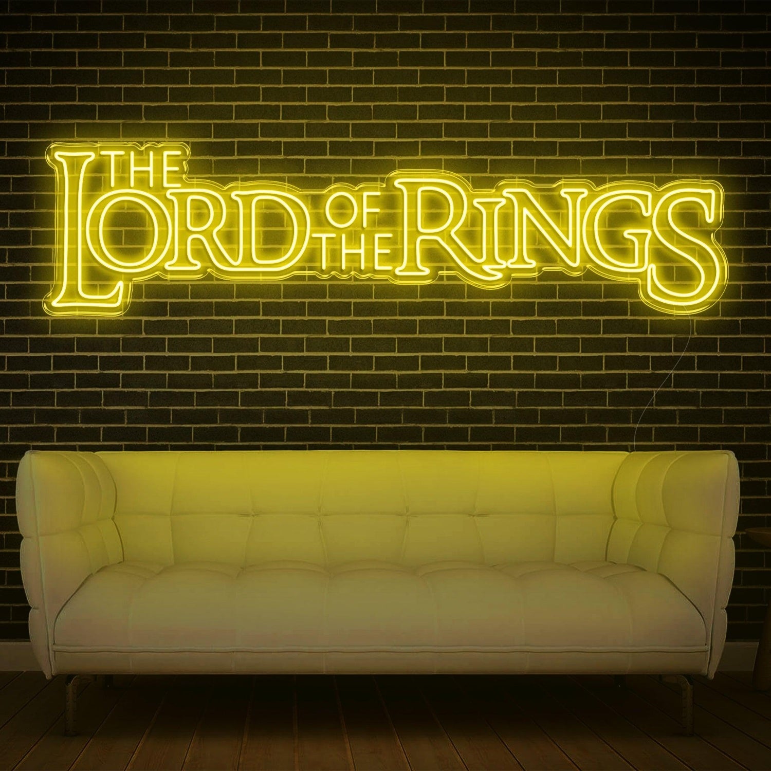 Pink Retro Script The Lord Of The Rings Led Neon Sign For Home Decor | Shineneon