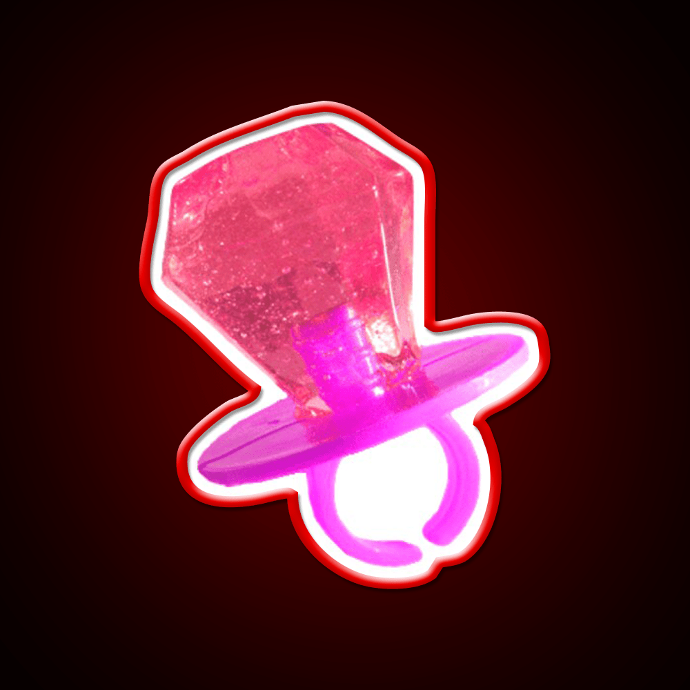 Pink Ring Pop Snack Food Led Neon Sign Rgb Color - Shineneon