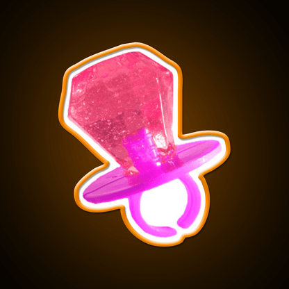 Pink Ring Pop Snack Food Led Neon Sign Rgb Color - Shineneon