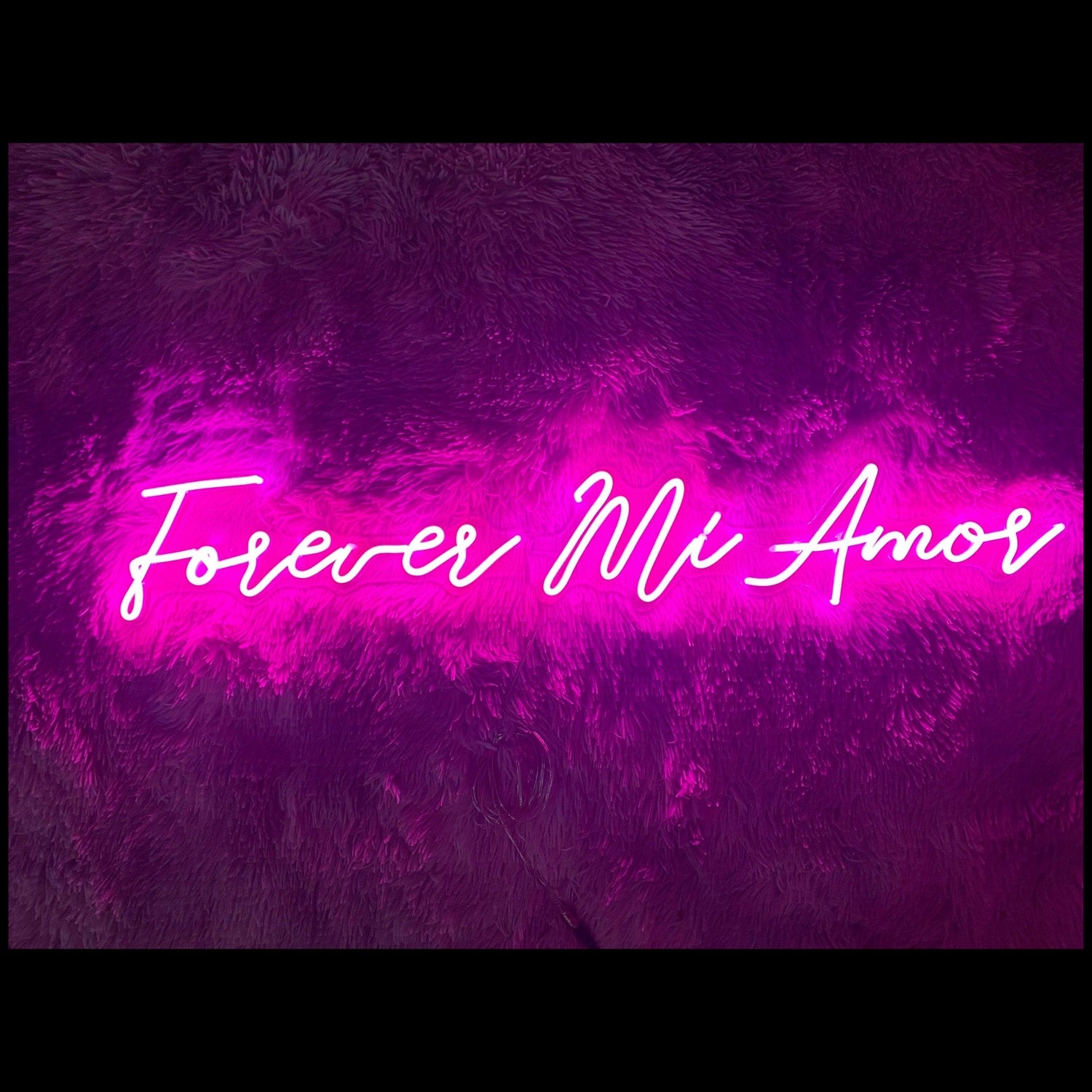 Pink Romantic Forever Mi Amor Led Neon Sign For Bedroom Wedding Decor | Shineneon