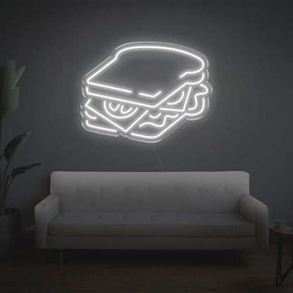 Pink Sandwich Led Neon Sign For Home Cafe Decor | Shineneon
