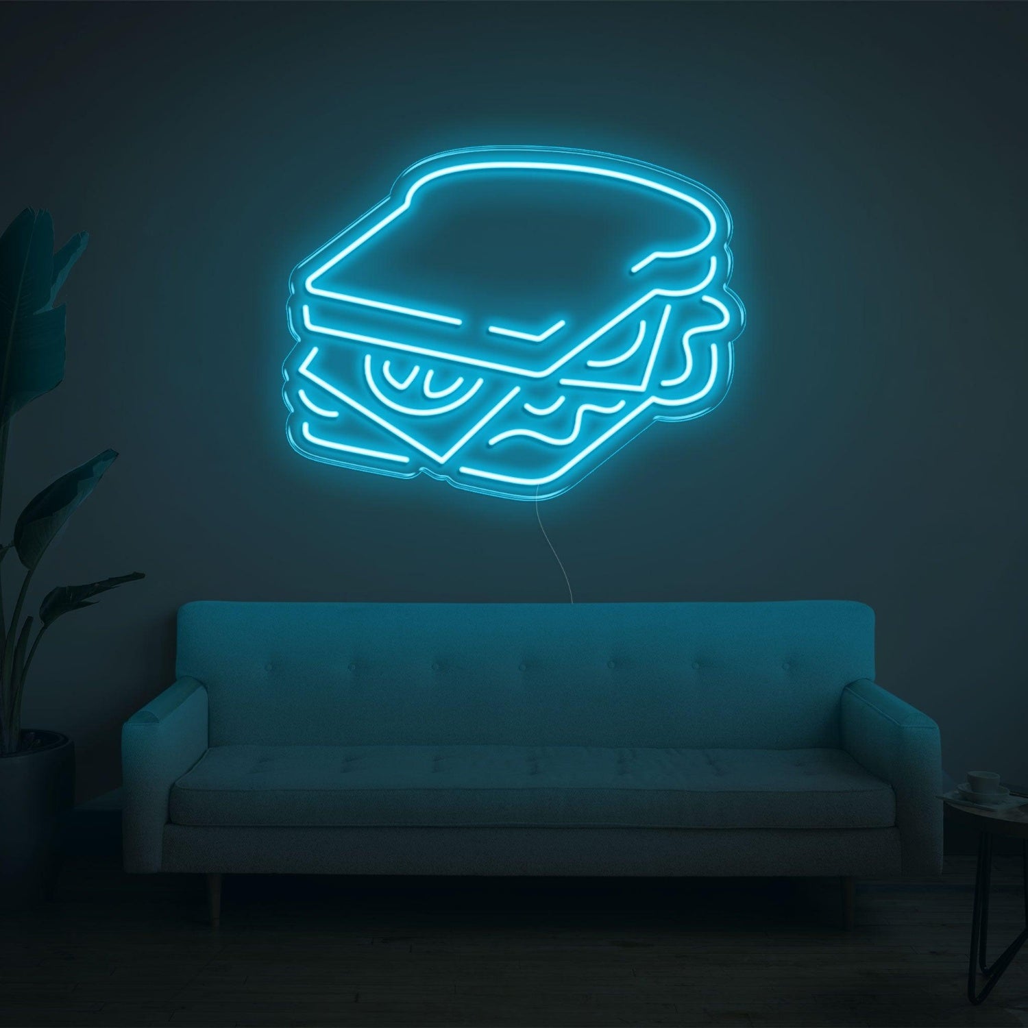 Pink Sandwich Led Neon Sign For Home Cafe Decor | Shineneon