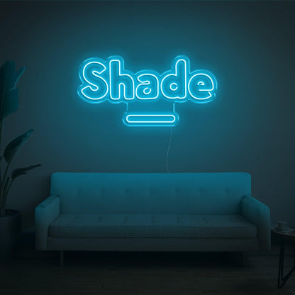Pink Shade Led Neon Sign With Cup Design For Home Studio Decor | Shineneon