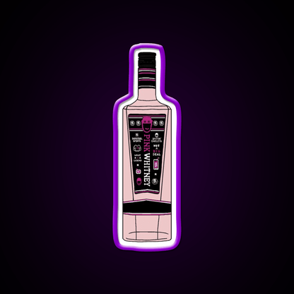 Pink Whitney Whiskey Drink Bar Led Neon Sign Rgb Color - Shineneon