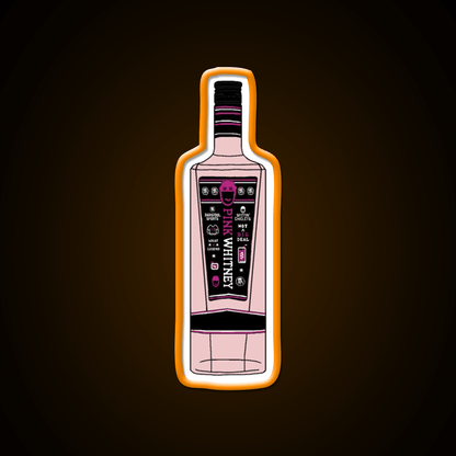 Pink Whitney Whiskey Drink Bar Led Neon Sign Rgb Color - Shineneon