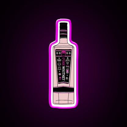 Pink Whitney Whiskey Drink Bar Led Neon Sign Rgb Color - Shineneon