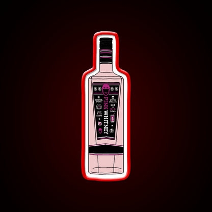 Pink Whitney Whiskey Drink Bar Led Neon Sign Rgb Color - Shineneon