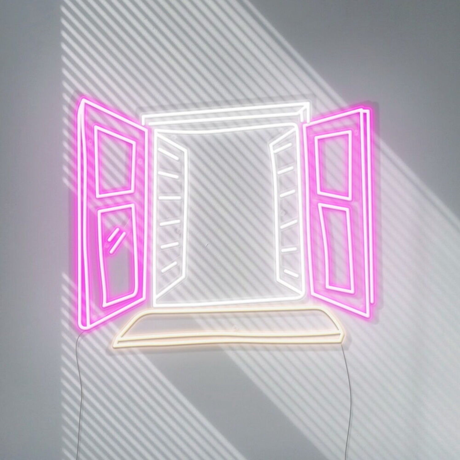 Pink Window View Led Neon Sign | Shineneon