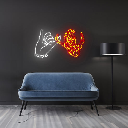 Pinkie Promise Led Neon Sign