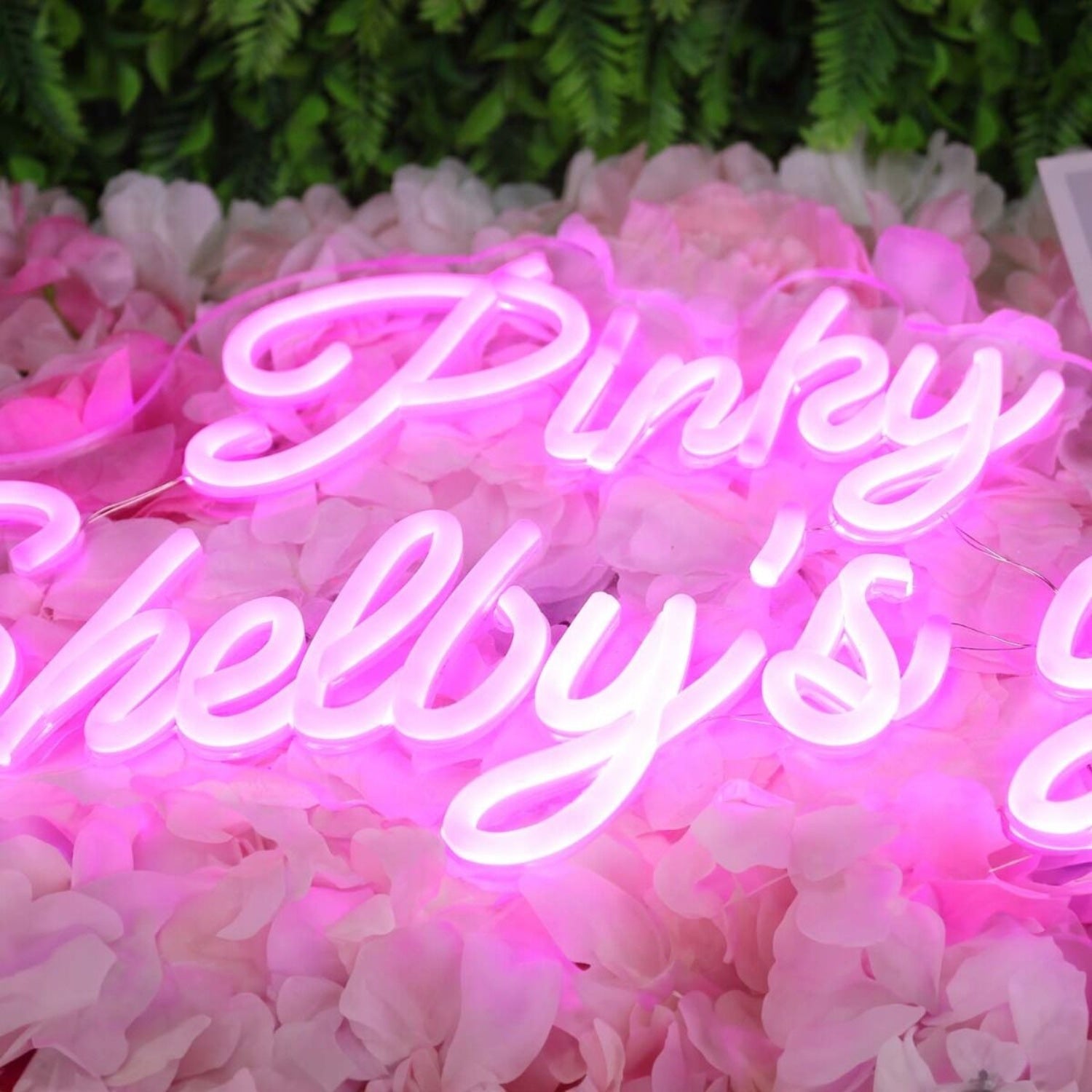 Pinky Shelbys Glow Pink Led Neon Sign - Shineneon
