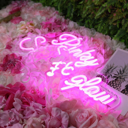 Pinky Shelbys Glow Pink Led Neon Sign - Shineneon