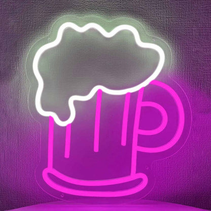 Pint Of Beer Led Neon Sign Cheers To Good Times | Shineneon