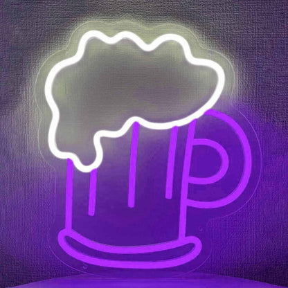 Pint Of Beer Led Neon Sign Cheers To Good Times | Shineneon
