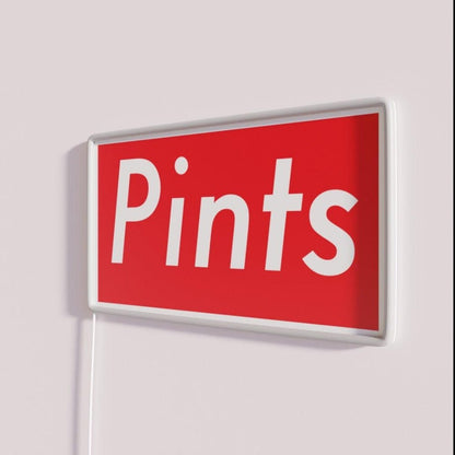 Pints Logo Rgb Led Neon Sign - Shineneon