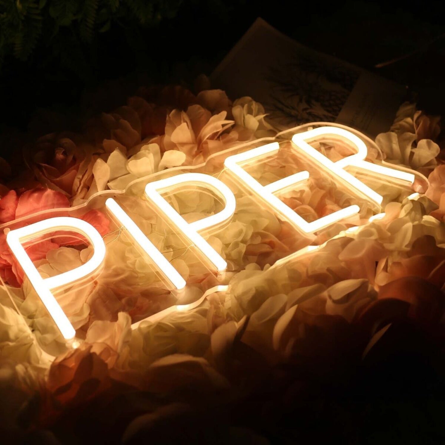 Piper Yellow Led Neon Sign - Shineneon