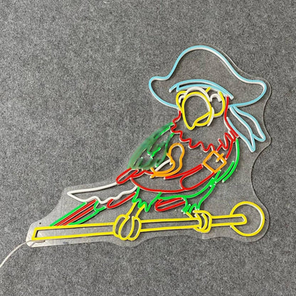 Pirate Parrot Led Neon Sign | Shineneon