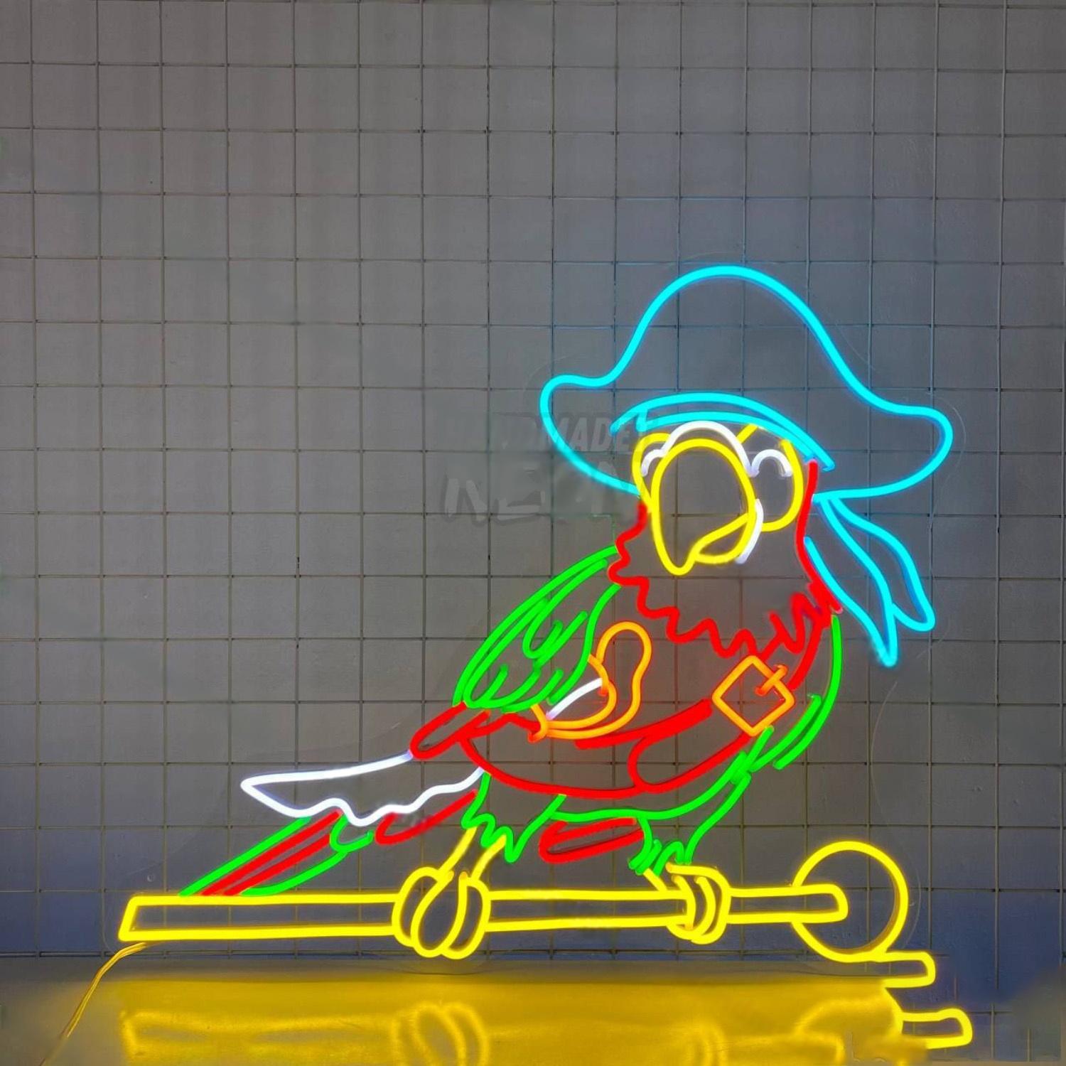 Pirate Parrot Led Neon Sign | Shineneon