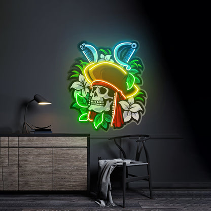 Pirate Skeleton Led Neon Sign Light Custom Led Signs - Shineneon
