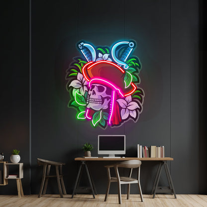 Pirate Skeleton Led Neon Sign Light Custom Led Signs - Shineneon
