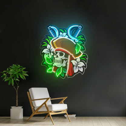 Pirate Skeleton Led Neon Sign Light Custom Led Signs - Shineneon