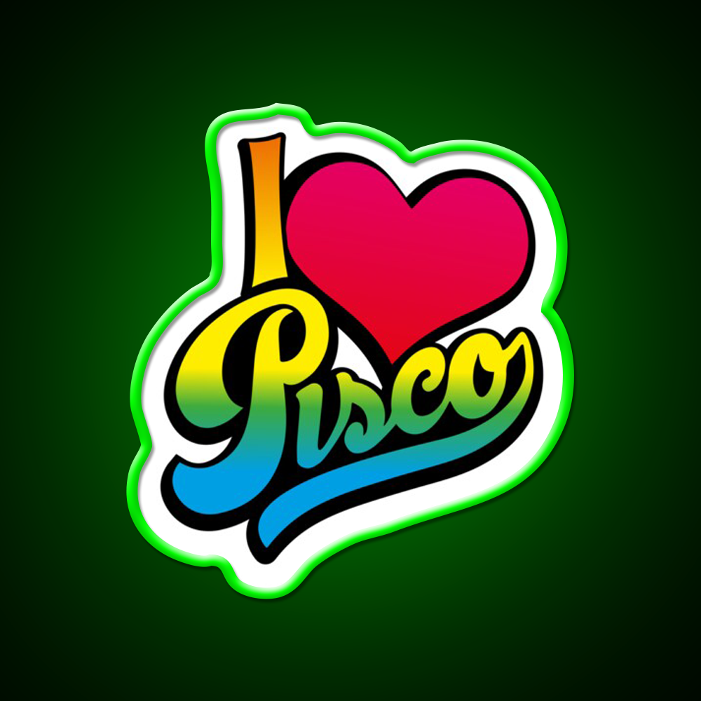 Pisco Peru Cocktail Bar Decor Led Neon Sign Rgb Color - LED neon sign view 7