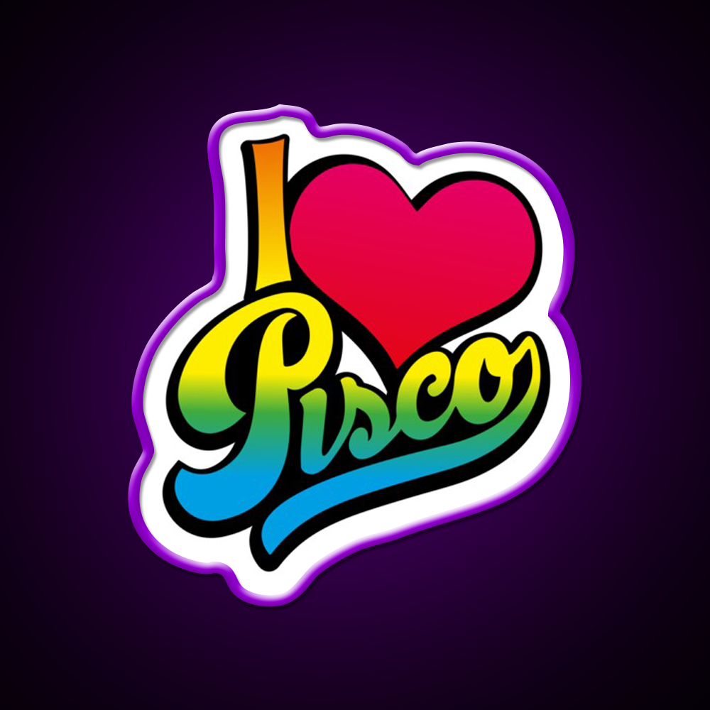 Pisco Peru Cocktail Bar Decor Led Neon Sign Rgb Color - LED neon sign view 8
