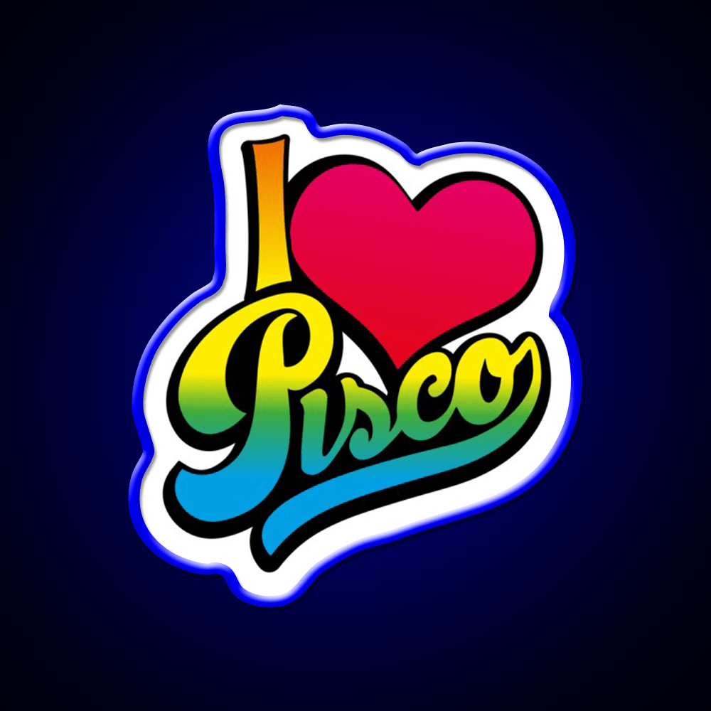 Pisco Peru Cocktail Bar Decor Led Neon Sign Rgb Color - Shineneon