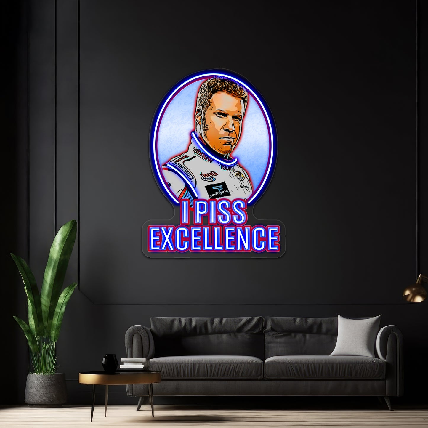 Piss Excellence Artwork Led Neon Signs Custom