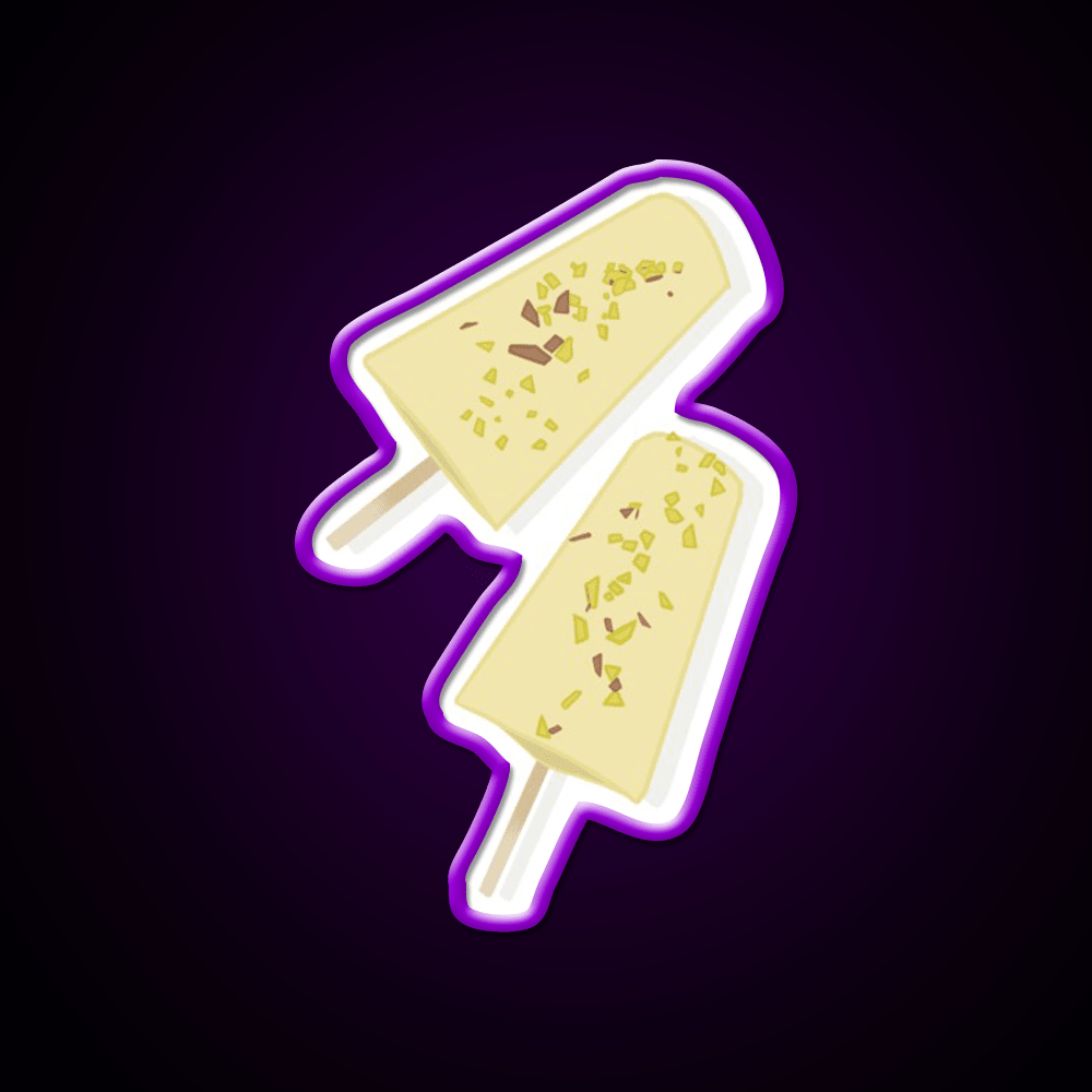 Pista Pistachio Kulfi Snack Food Led Neon Sign Rgb Color - Shineneon