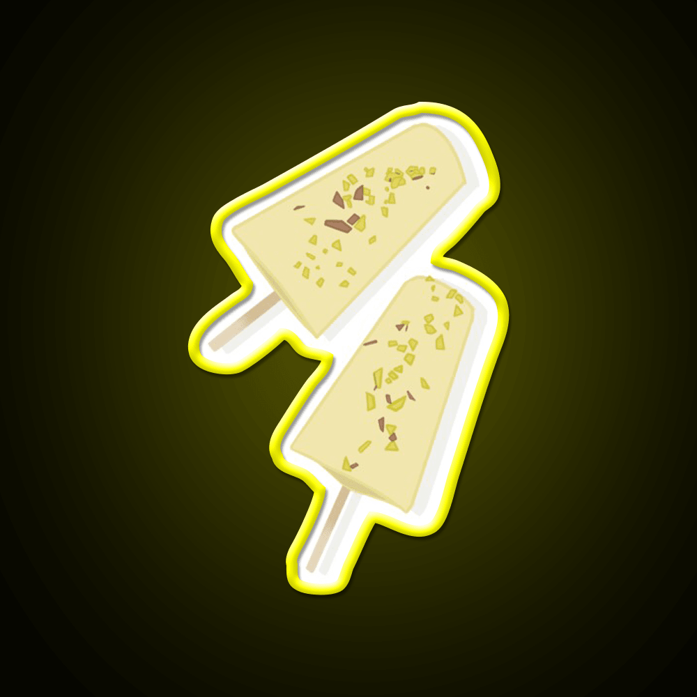 Pista Pistachio Kulfi Snack Food Led Neon Sign Rgb Color - Shineneon