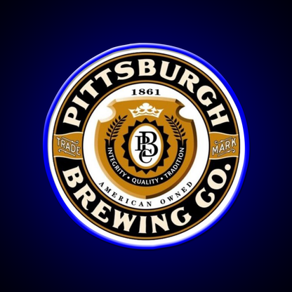 Pittsburgh Brewing Co Beer Bar Decor Led Neon Sign Rgb Color - LED neon sign view 5