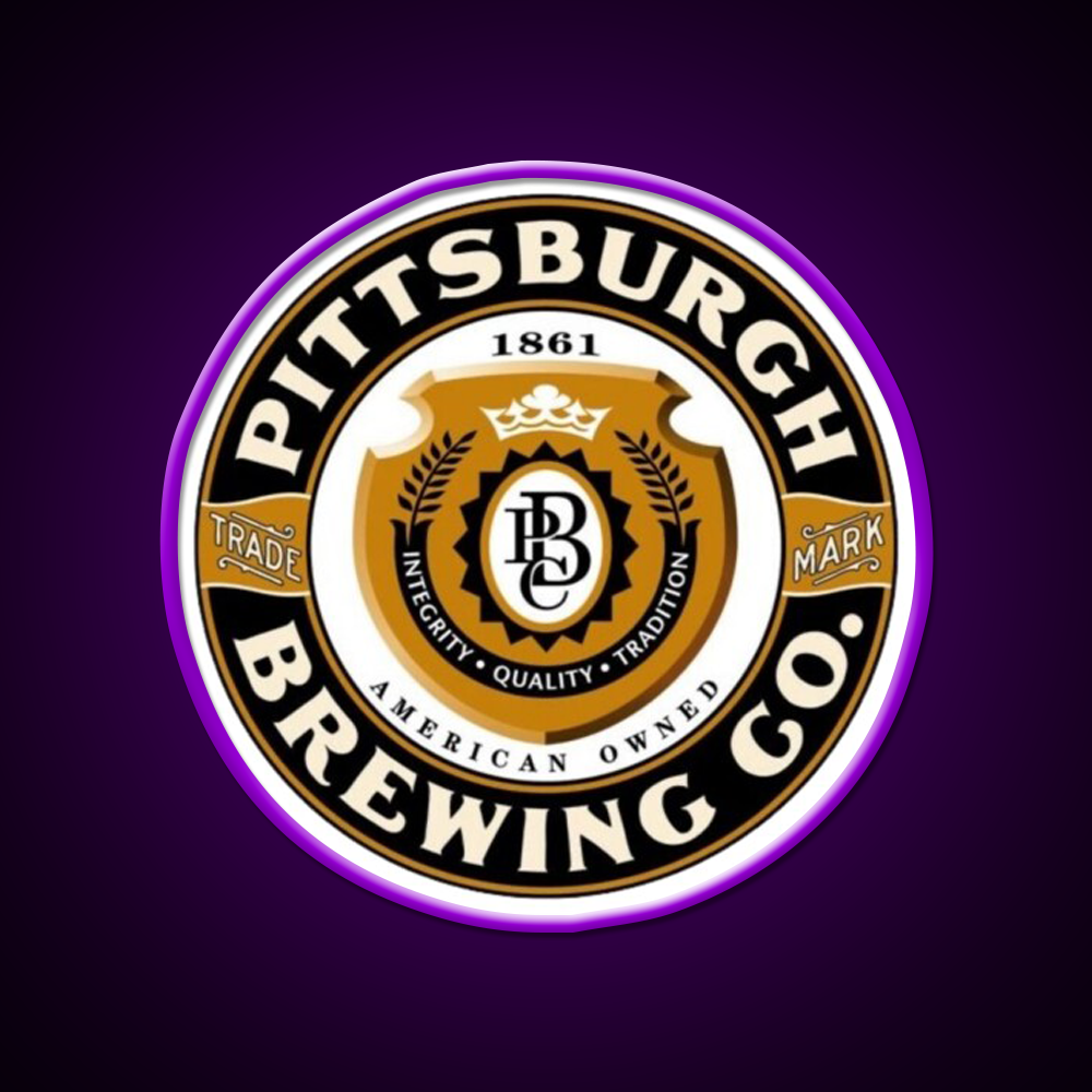 Pittsburgh Brewing Co Beer Bar Decor Led Neon Sign Rgb Color - LED neon sign view 9