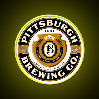 Pittsburgh Brewing Co Beer Bar Decor Led Neon Sign Rgb Color - LED neon sign view 7