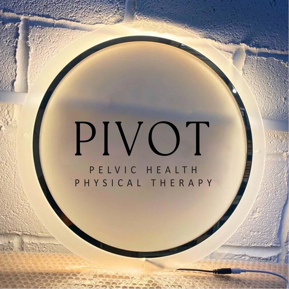 Pivot Therapy Acrylic Business Logo Sign - Shineneon