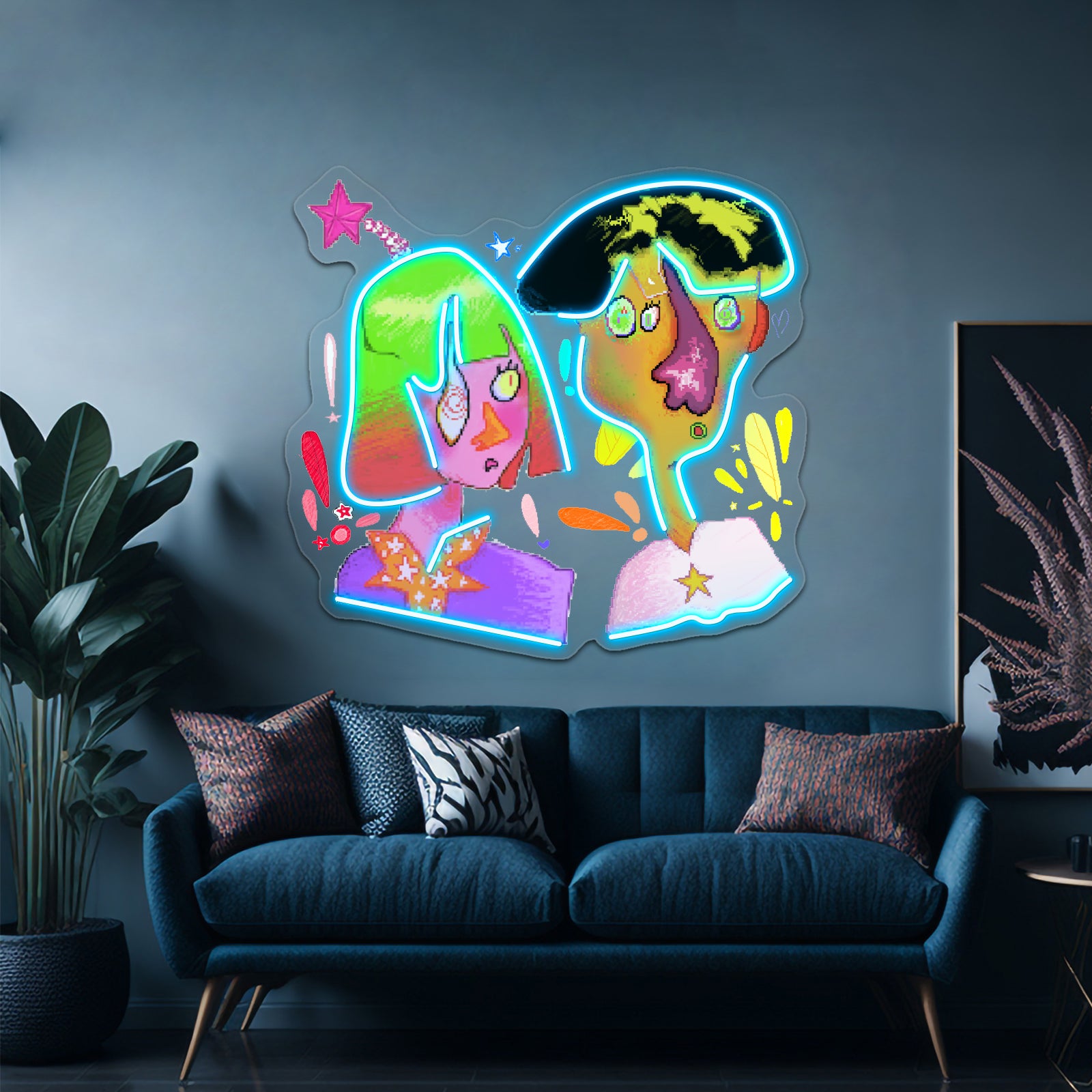 Pixel Ppl Wall Artwork Neon Signs | Shineneon