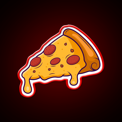Pizza Art Fast Food Led Neon Sign For Burger Place Rgb Color - Shineneon